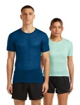 ICEBREAKER Mens Mer 75 Cool-Lite Featherlight SS Crewe, Atlantis velikost: XL