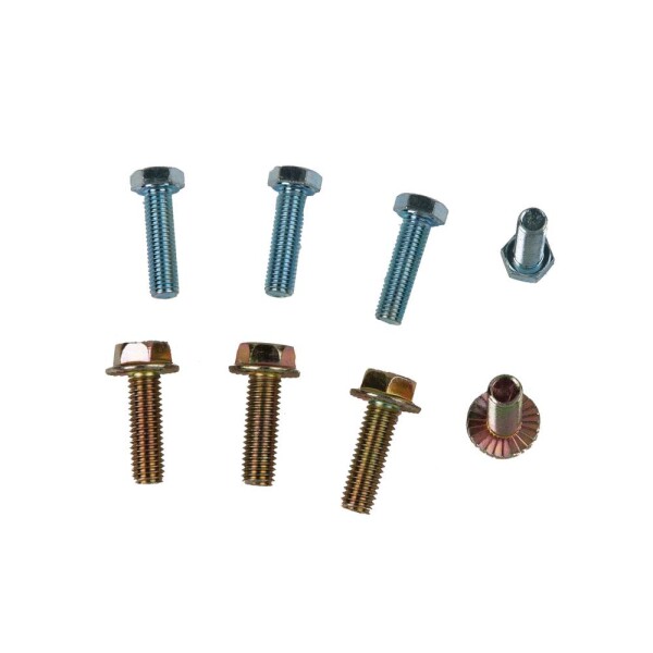 KS Tools 150.1124 Sada šroubů pro spony, 8 ks