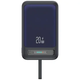 USAMS CD219 XM Series 10000mAh černá / Power Bank / Magnetické bezdrátové nabíjení 15W / PD 20W (10KCD21901)