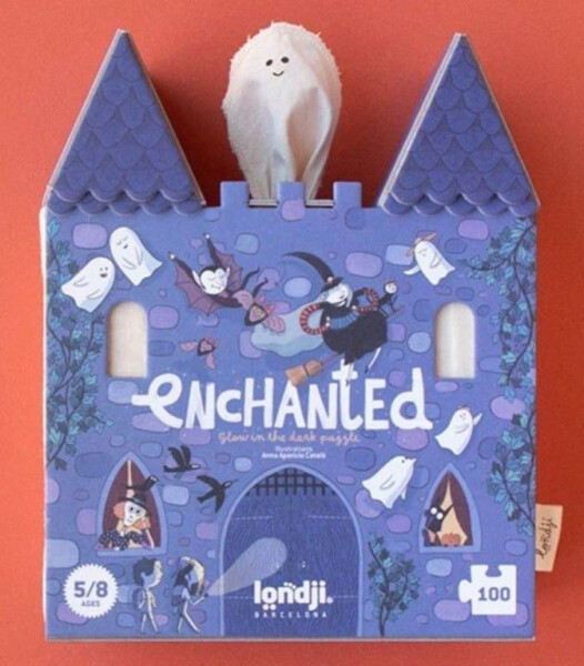 LONDJI Puzzle Kouzelný zámek - 100 pcs