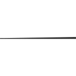 MEXEN - Line-B spádová lišta podlahová 120 cm levá, černá 187001120L