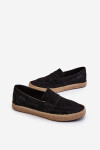 Pánské Eco Suede Espadrilky Big Star Black Velikost: 43