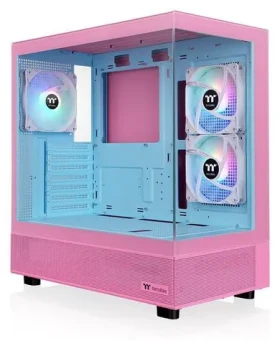 Thermaltake View 270 Plus TG ARGB růžová / ATX / 1x USB-A 3.2 / 2x USB-C / 3x120mm / bez zdroje / průhledná bočnice (CA-1Y7-00MAWN-00)