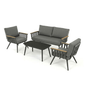 Zahradní sestava, hliník, šedá, AZS-S1921 GREY