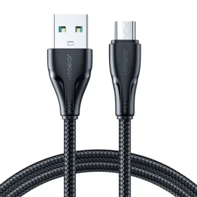 Joyroom S-UM018A11 Surpass Nabíjecí kabel USB-A (M) - MicroUSB (M) 2.4A 2m černá (S-UM018A11 2m Black)