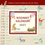 Rodinný kalendář 2027 - Staňková Pavla