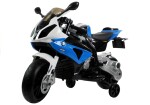 Mamido Dětská elektrická motorka BMW S1000RR Maxi modrá