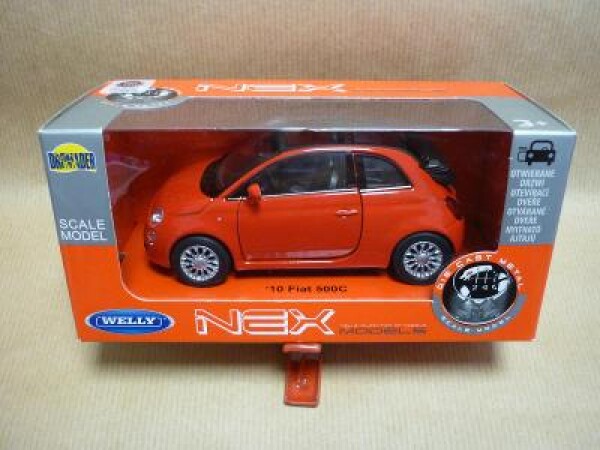 Fiat 500C Welly 1/34-39