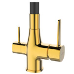 INVENA - Dřezová baterie s filtrem MAGIC ZĹOTA BZ-08-F09-V