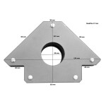 Magnet úhlový nosnost do 22 kg 1 ks 42.04-430-22