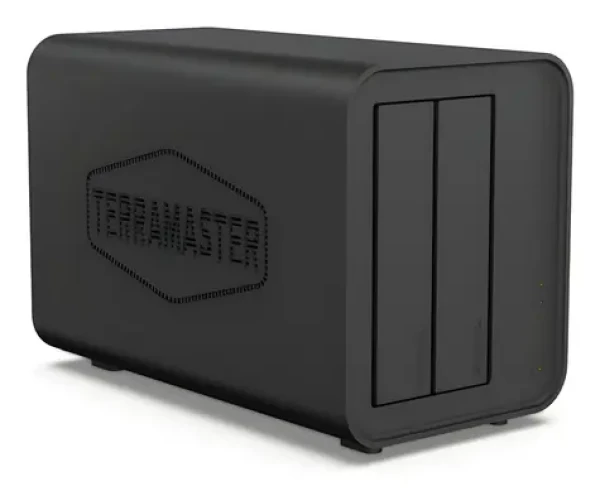 TerraMaster D5 Hybrid černá / Diskový box / 5x 2,5 a 3,5 palce + M.2 / USB 3.2 Gen 2 10Gbit/s / RAID 0/1/JBOD / diskless (D5 HYBRID)