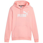 Dámská ESS Logo Hoodie FL W 586789 63 mikina růžová - Puma M