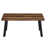 Konferenční stolek 60x120cm, mdf, přírodní, CT-F4512 OLW