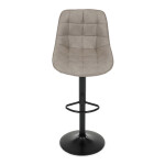 Barová židle, béžová, látka,AUB-V3066 LAN3