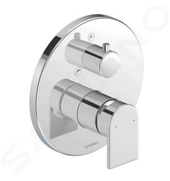 DURAVIT - Tulum Vanová baterie pod omítku, chrom TU5210018010