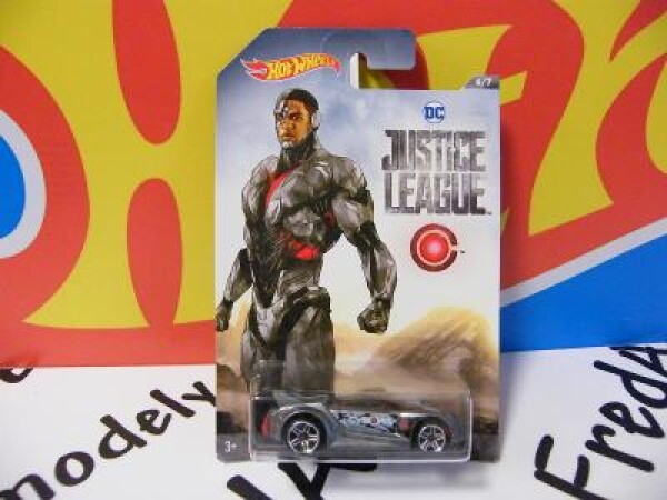 JUSTICE LEAGUE QUICK SIK Hot Wheels long blistr