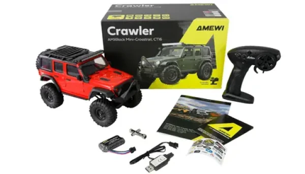 Amewi AMXRock Mini-Crosstrail 4WD červená