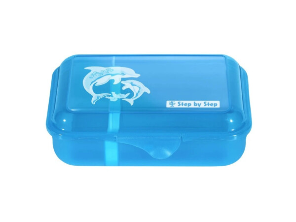 Krabička na svačinu Dolphin Finja, modrá