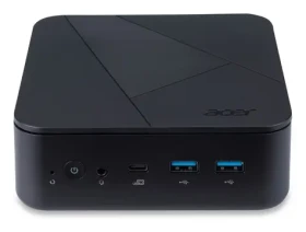 Acer Veriton N1502G-13U5U černá / Mini PC barebone / Intel Core 5 120U / Bez RAM / Bez disku / Bez OS (DT.R6BEC.004)