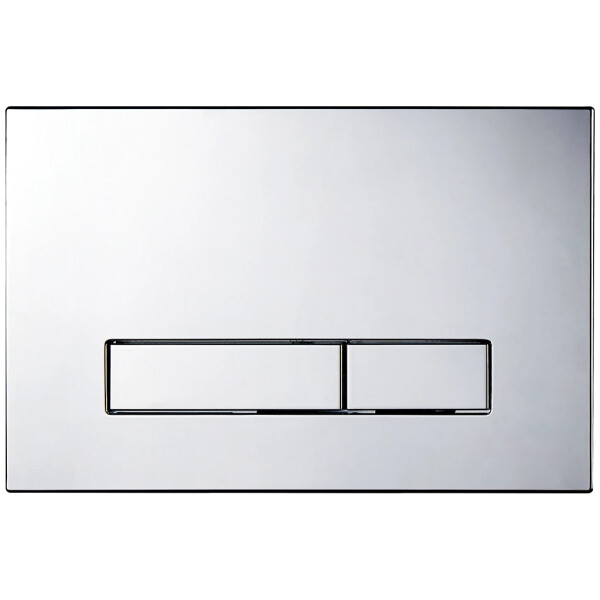 CERANO - Ovládací tlačítko splachování Slim k WC modulu Profi - ABS - chrom CER-476891