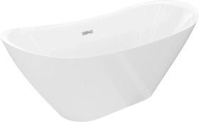 MEXEN - LOTOS volně stojící vana 140x75, bílá bez krytky přepadu a zátky 52051407700-SS