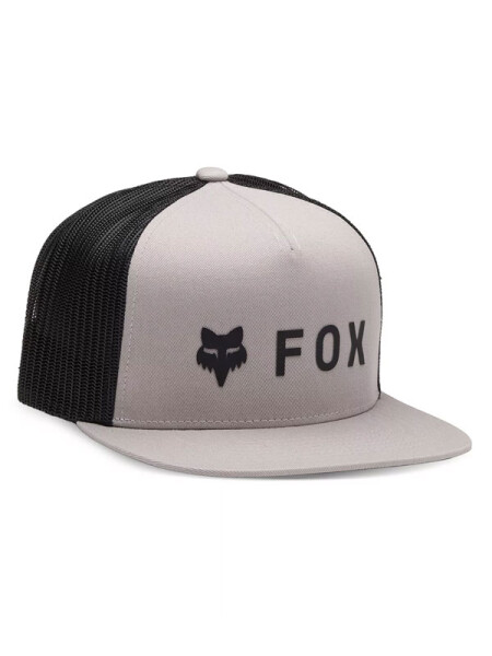 Fox Absolute Mesh STEEL GREY pánská kšiltovka s rovným kšiltem