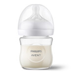 Avent láhev Natural Response skleněná 120ml, 0m+