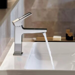 HANSGROHE - Metropol Umyvadlová baterie s výpustí Push-Open, chrom 74507000