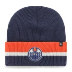 Pánská Zimní Čepice Edmonton Oilers ’47 Brand Split Cuff Knit SR