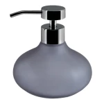 Spirella MALA Dávkovač mýdla šedý / sklo / 270 ml
