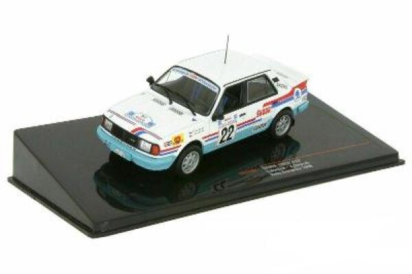 IXO 1/43 ŠKODA 130LR RALLY ACROPOLIS 1986 KVAJZAR-JANEČEK No22 RAC288