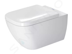 DURAVIT - Happy D.2 Závěsné WC, s HygieneGlaze, bílá 2221092000