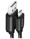 AXAGON BUMM-AM15AB HQ Datový kabel USB-A 2.0 - microUSB 1.5m černá (BUMM-AM15AB)