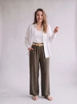 HOSH Dámské kalhoty Sable Velikost: UNI, Barva: Khaki