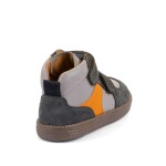 Dětské celoroční kožené kotníkové barefoot boty LOOP HIGH-TOPS GREY Froddo G2110157-3 - 25