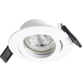 LEDVANCE RECESS DOWNLIGHT TWISTLOCK GU10 LED vestavné koupelnové svítidlo LED GU10 4.5 W IP20 bílá - LEDVANCE 4058075572997