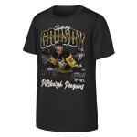 Outerstuff Dětské tričko Sidney Crosby #87 Pittsburgh Penguins NHL Triple Pic Player Short Sleeve Cotton Velikost: Dětské L (158 – 164)