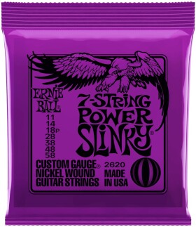 Ernie Ball 2620 Nickel Wound 7-String Power Slinky