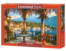Puzzle Castorland 1000 dílků - Středomořské posezení