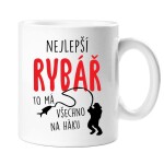 Ptakoviny.cz Hrnek nejlepší rybář