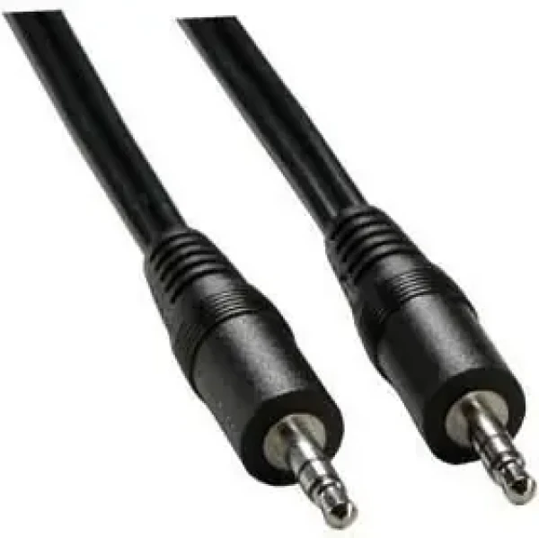 Logo Jack 3,5mm - Jack 3,5mm černá / Audio kabel / propojovací / 1,5 m (29250)