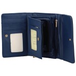 Trendy dámská koženková peněženka Lissia, modrá