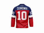 Dres české hokejové reprezentace Roman Červenka #10 2026 CCM Fandres replica - červený Velikost: dětský XXXXS