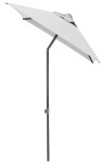 KETTLER Slunečník KETTLER EASY PUSH 150x210 cm - matný antracit/světle šedá - voděodolný