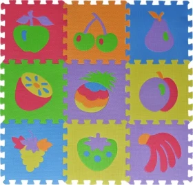 ORION Pěnové puzzle Ovoce