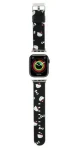 Hello Kitty Heads Bows černá / Řemínek / Apple Watch 38/40/41mm (HKAWMPSAPSK)
