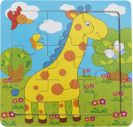 BABU - Edukativní puzzle - Žirafa - Babu