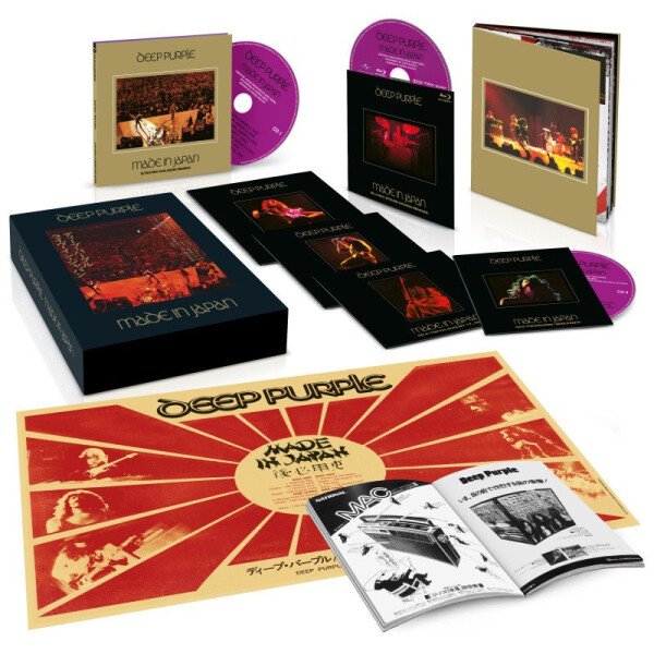 Made In Japan - 5 CD + Blu-Ray - Deep Purple