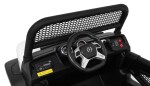 Mamido Dětské elektrické auto Buggy 4x4 Mercedes-Benz Unimog bílé