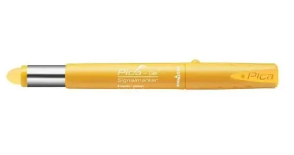 Pica-Marker GEL Permanent Marker žlutá / Permanentní popisovač / Gelový inkoust (8084)